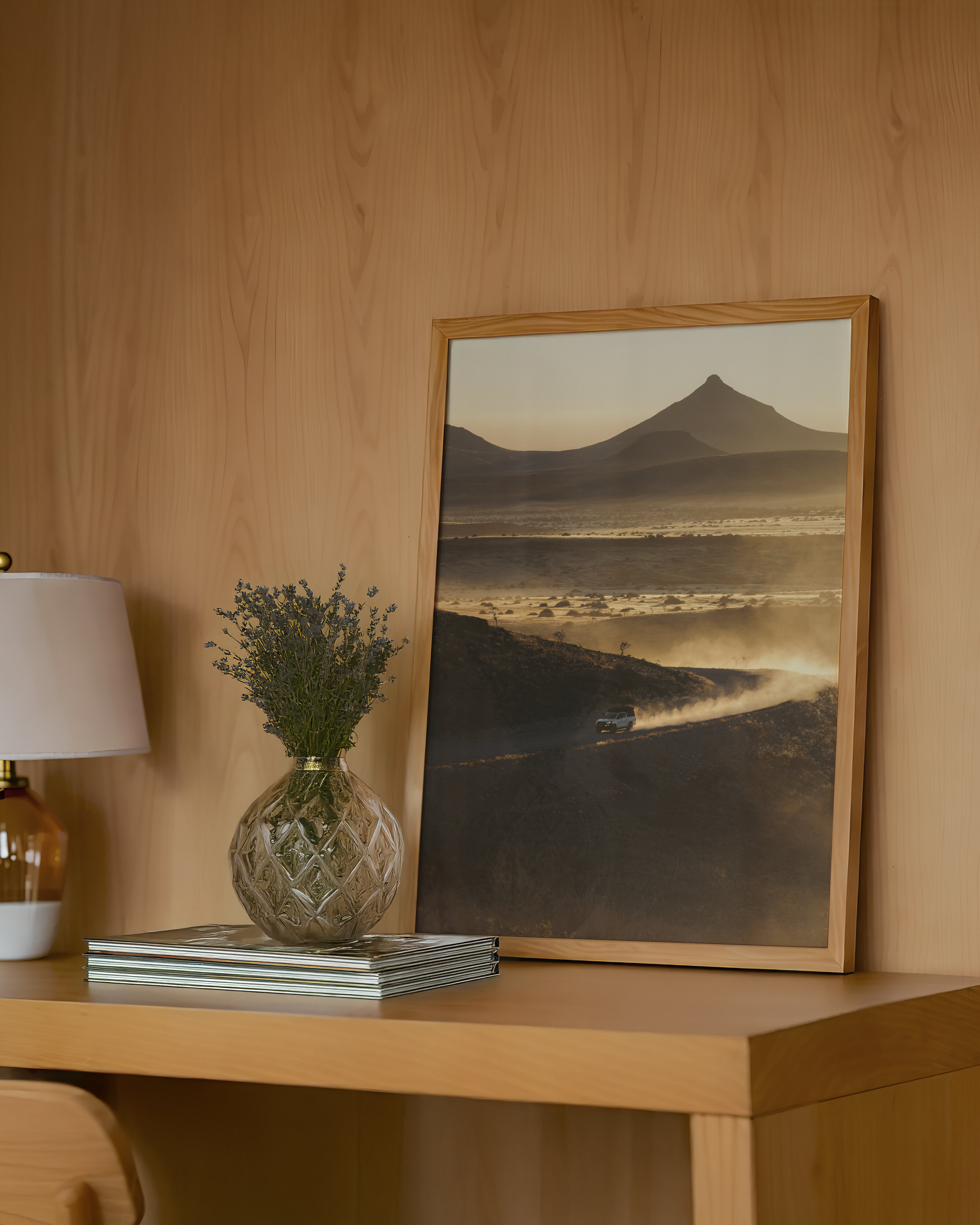 Dust & Direction — print mockup