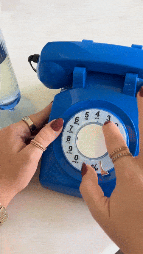 Gif of using telephone