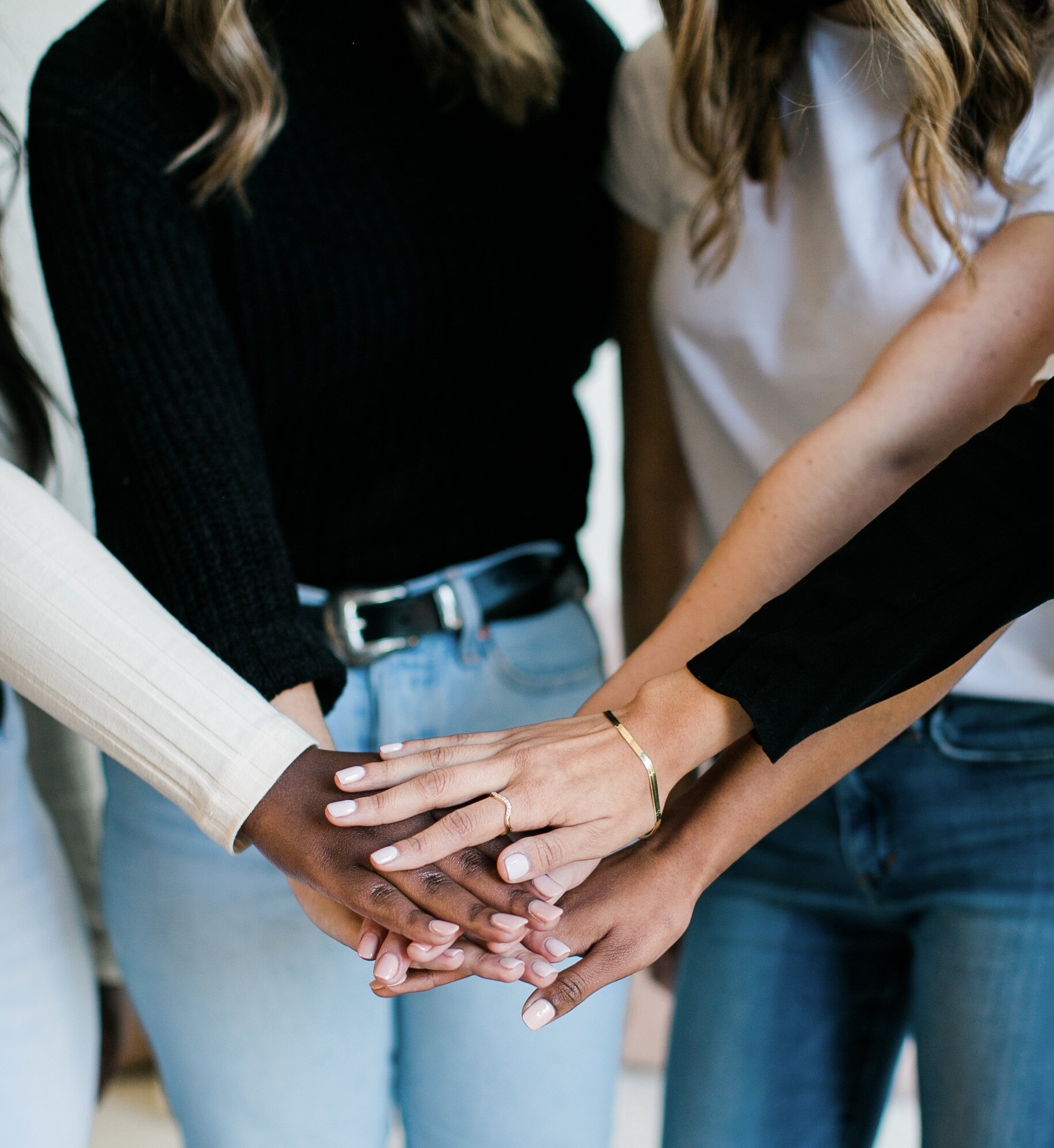 Ladies coming together within the Evolution Society.