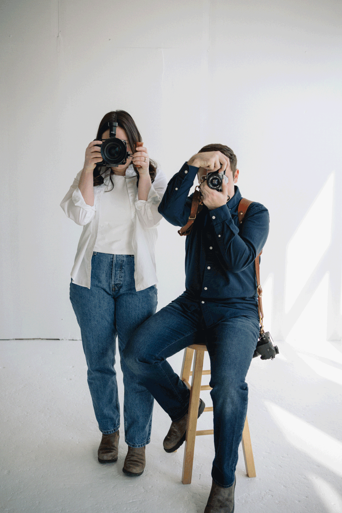 Photo of documentary wedding photographers, flicker + kin