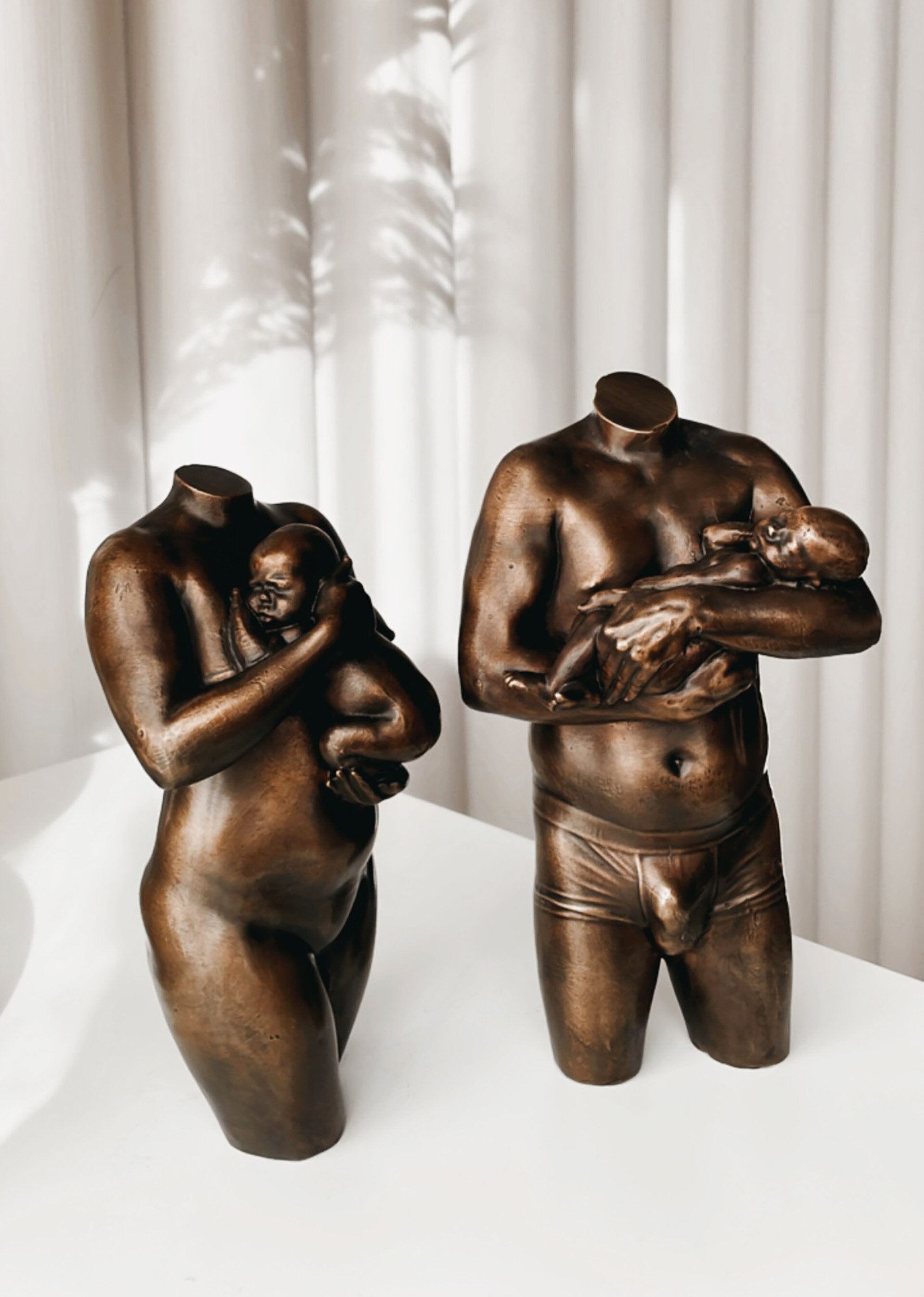BellySisters Moeder en kind beeld