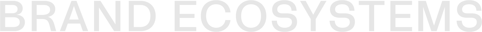 Brand Ecosystems