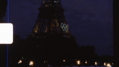Romantic wedding portraits in Paris with Eiffel Tower views.