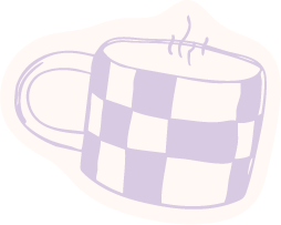 lilac mug