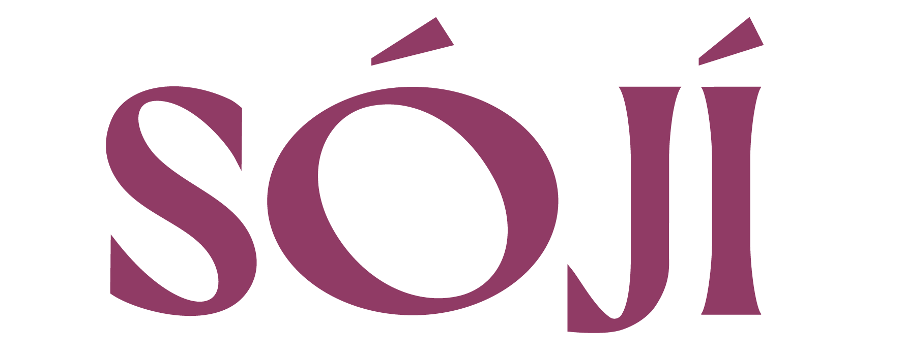 burgundy soji