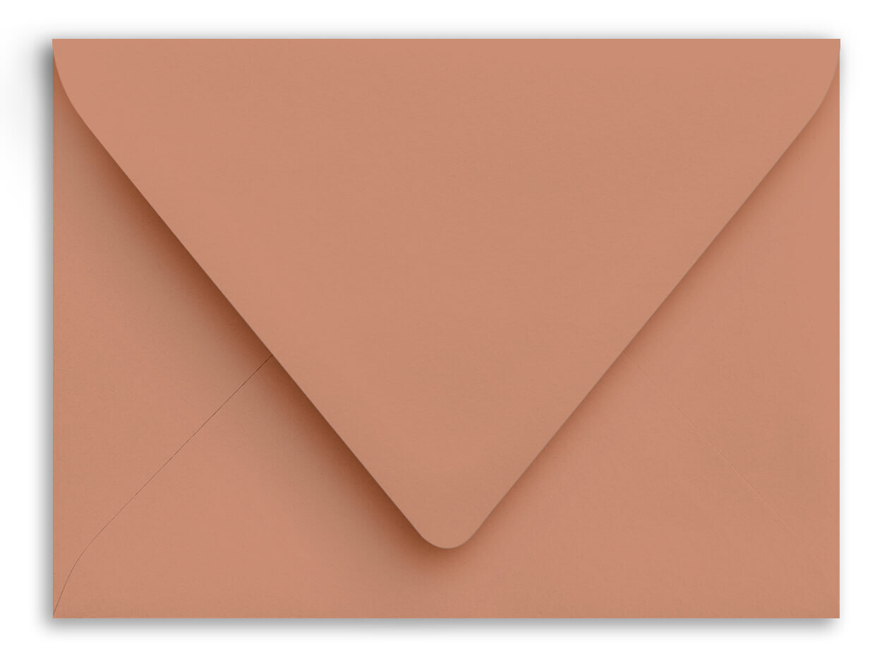 Terracotta envelope