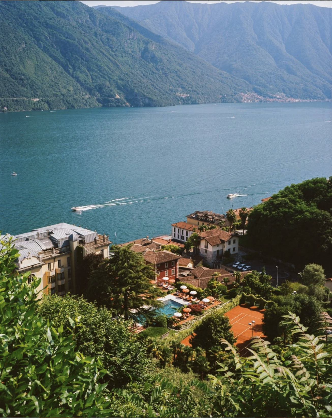 Instagram post Lake Como