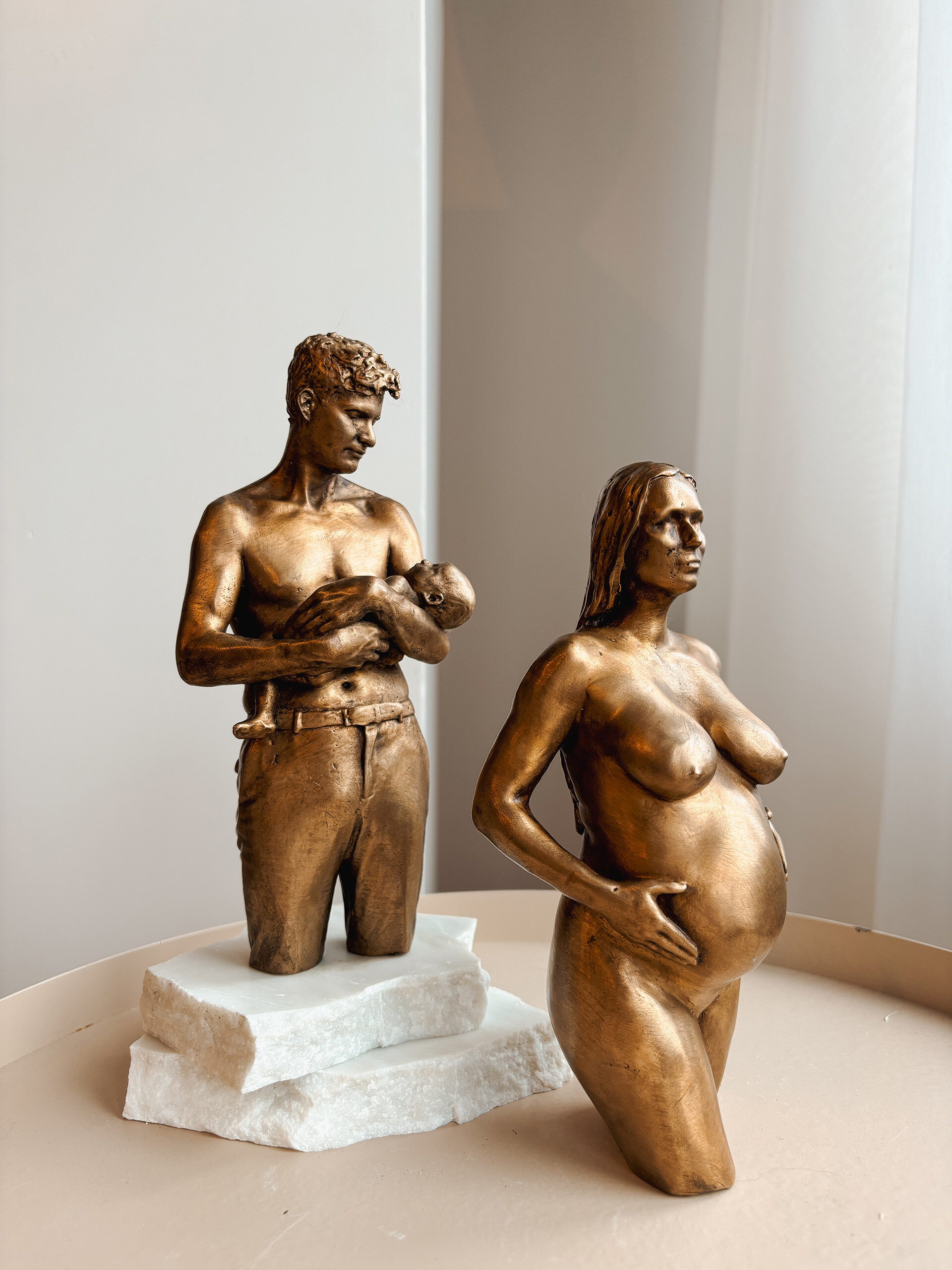 BellySisters Moeder en kind beeld