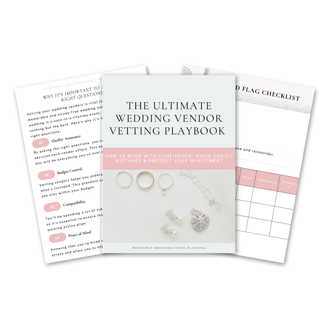 The Ultimate Wedding Vendor Vetting Playbook