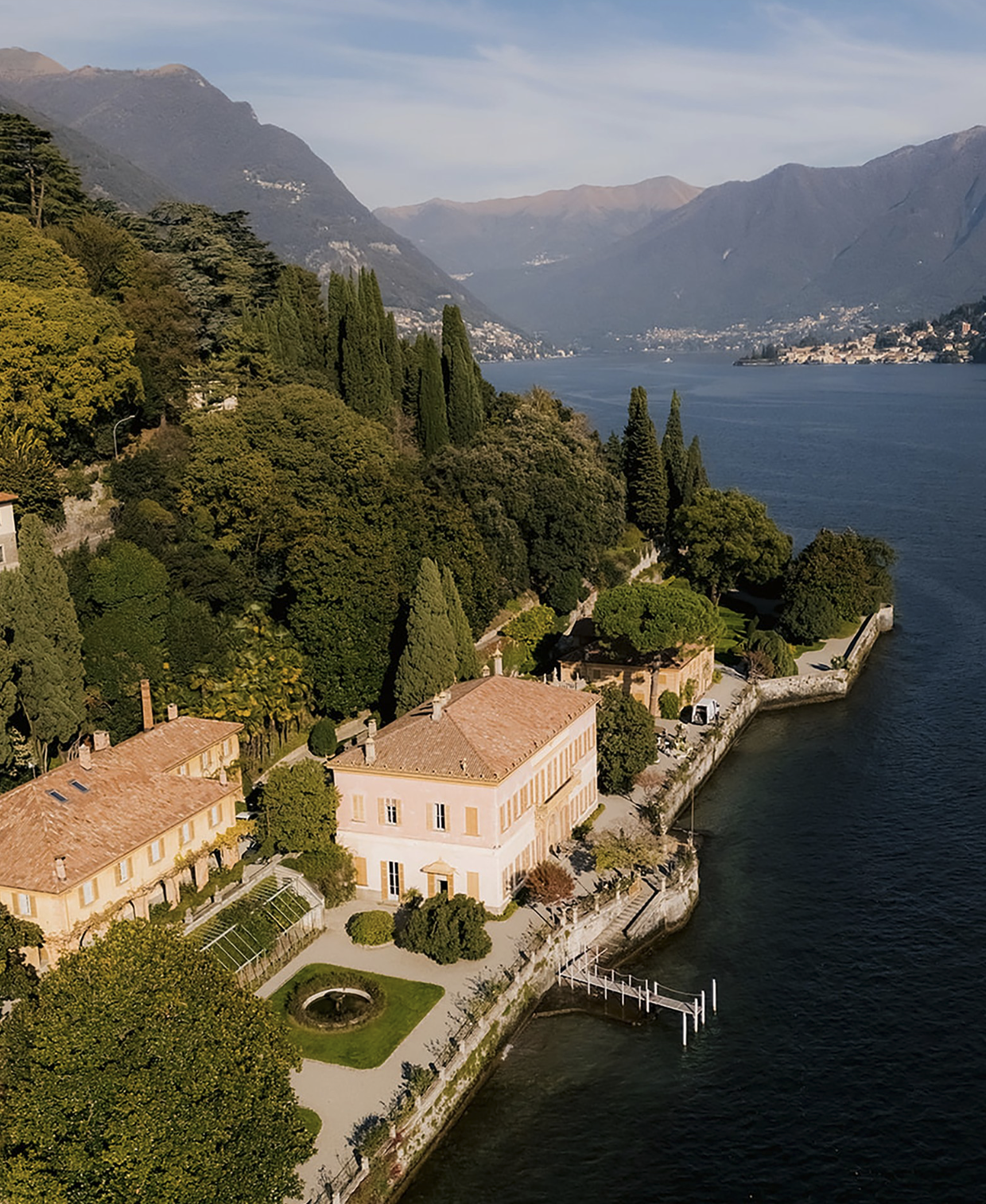 Instagram post Lake Como