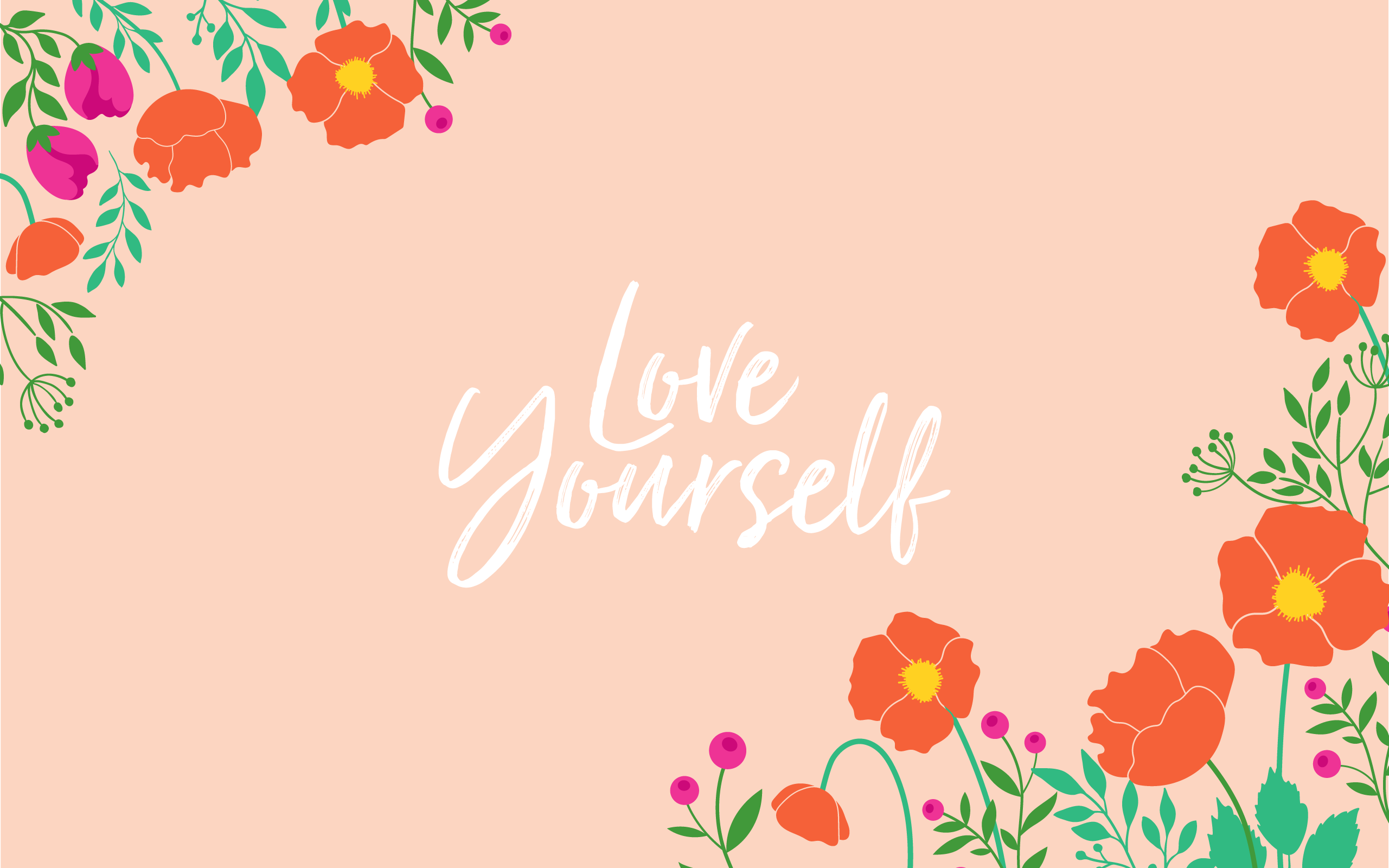 Love Yourself Wallpaper And Lockscreen Amber Housley