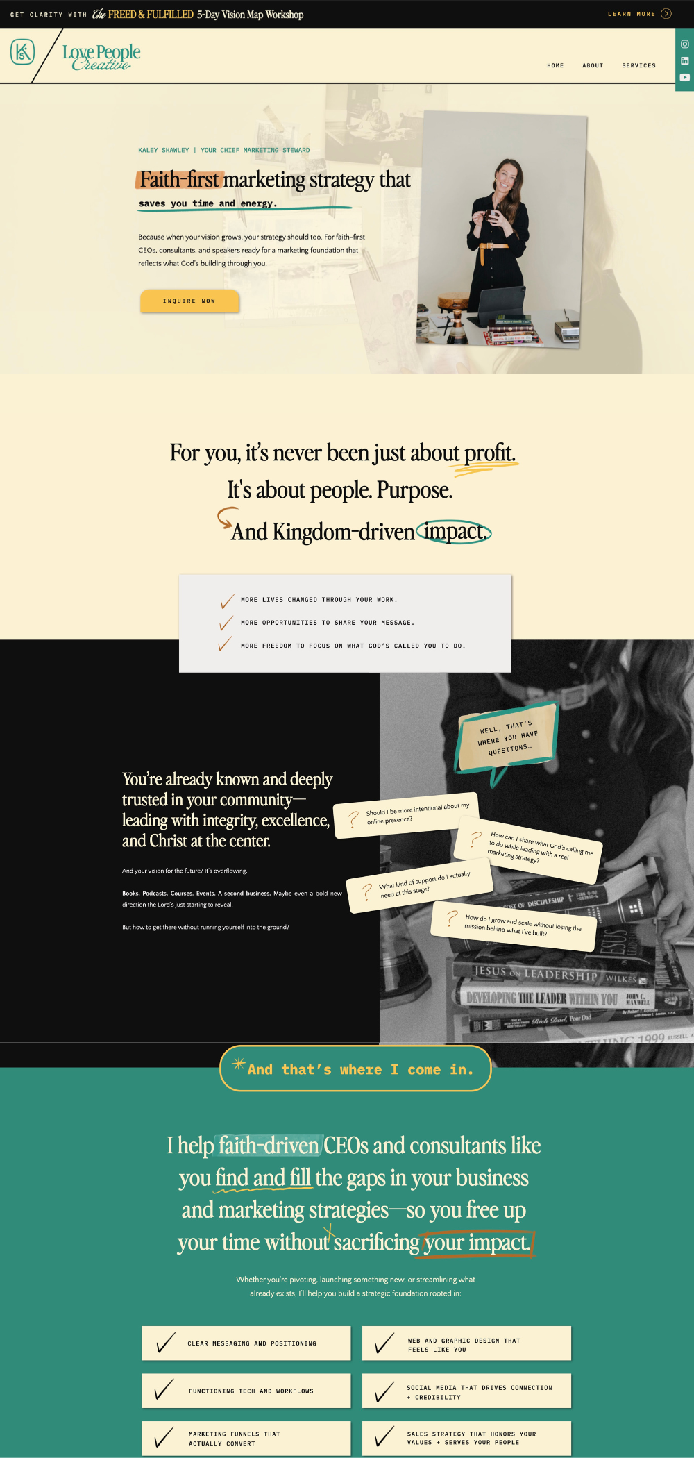 Scrollable website preview