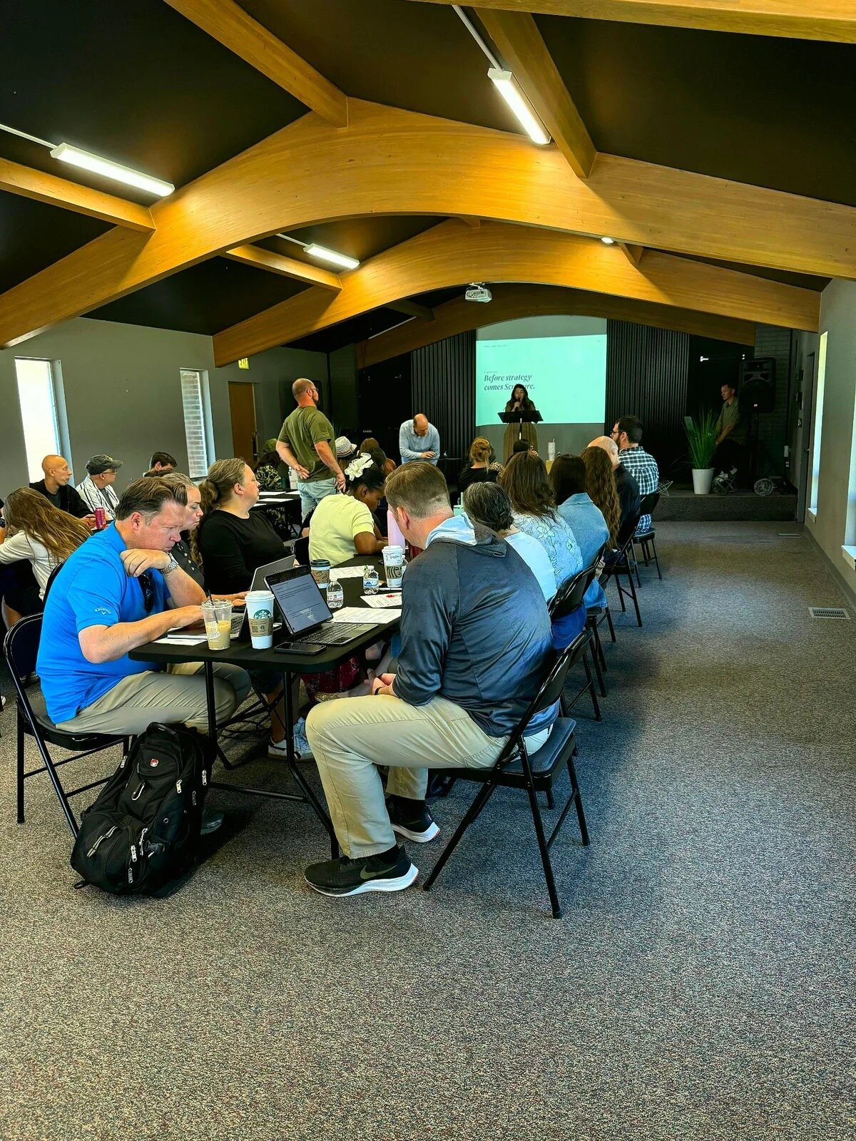 Church leaders and volunteers take part in an Inclusive Pathways disability ministry training.