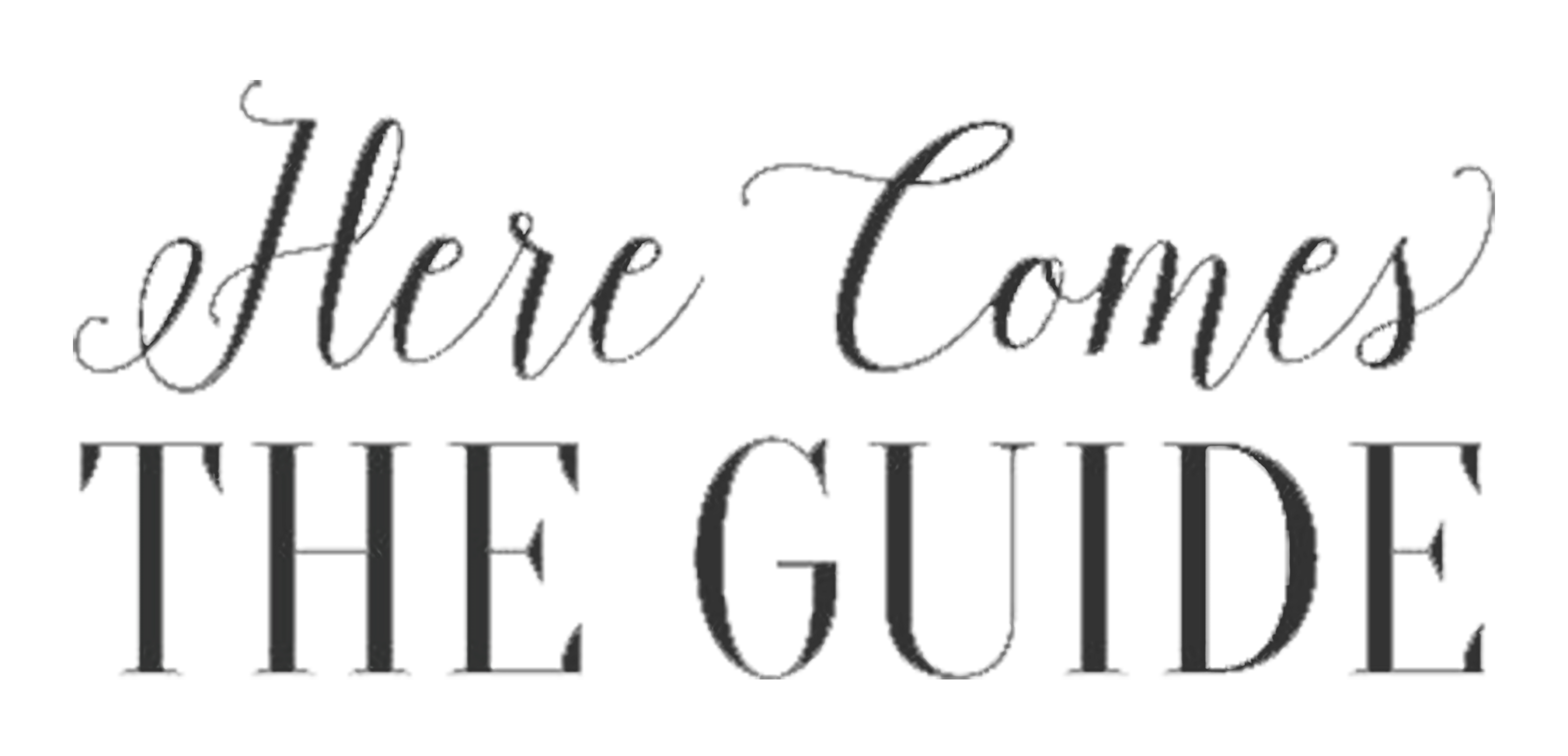 Here Comes the Guide