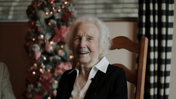 woman smiling at the camera