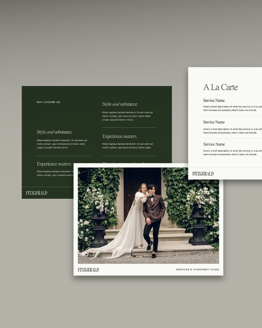 Pricing & Services Guide