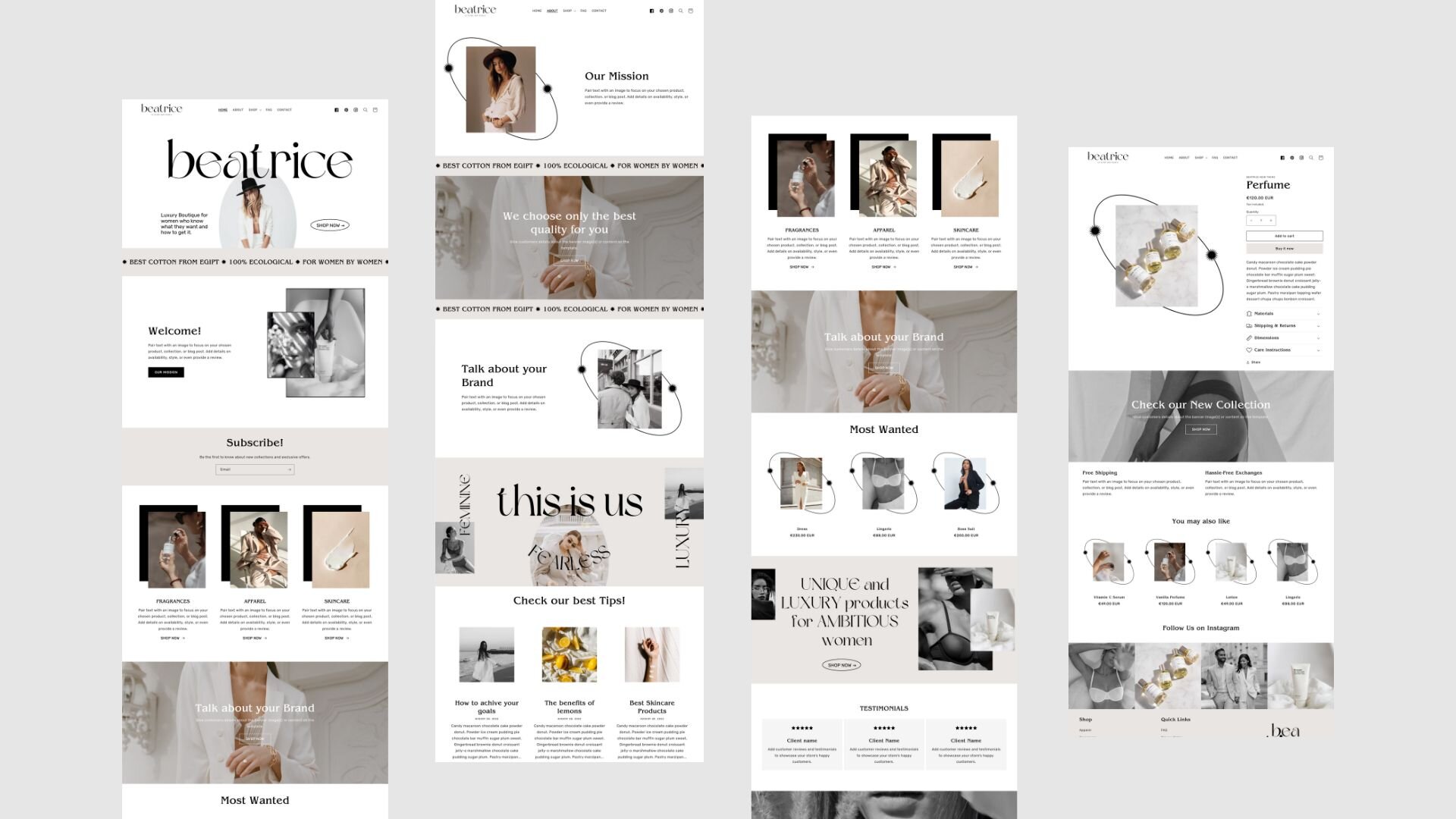 Beatrice Pearl Shopify Theme