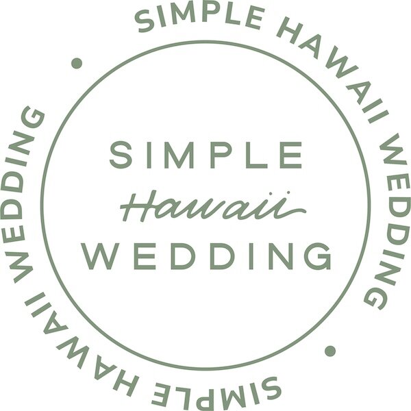 Simple Hawaii Wedding