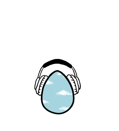 podcast-egg-message-blue