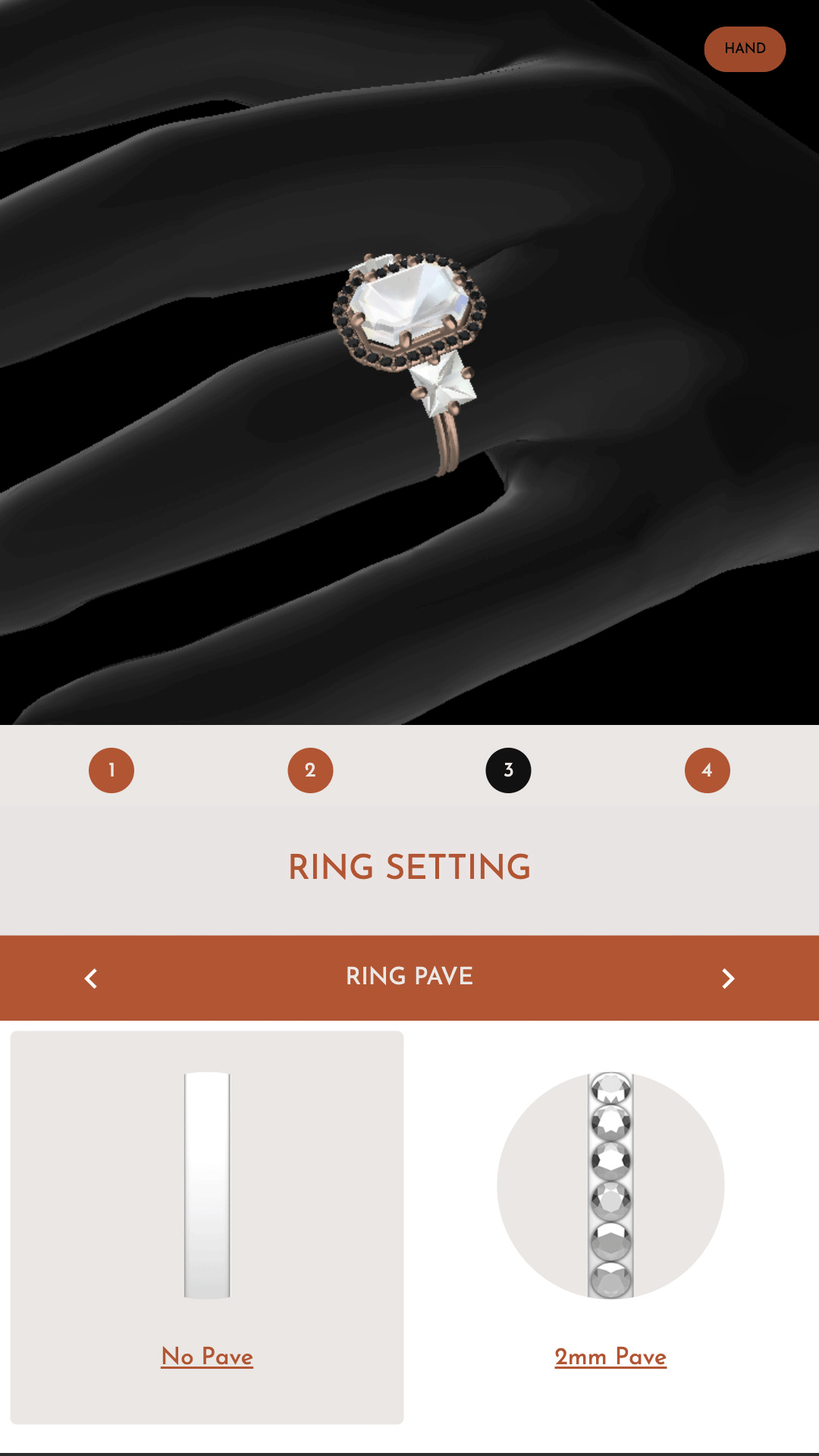 Pave Band Diamond 2mm Engagement Custom Ring 14
