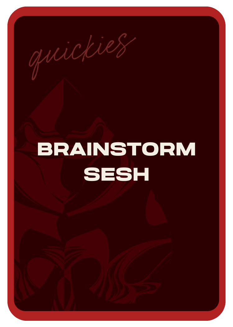 Brainstorm Front