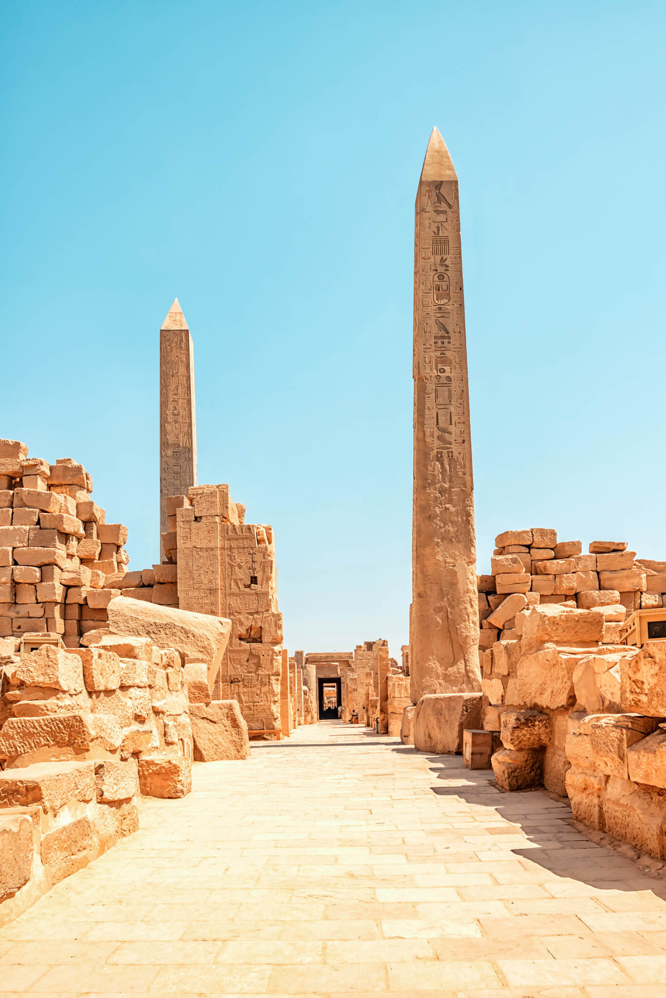 Family walking together in a beautiful destination