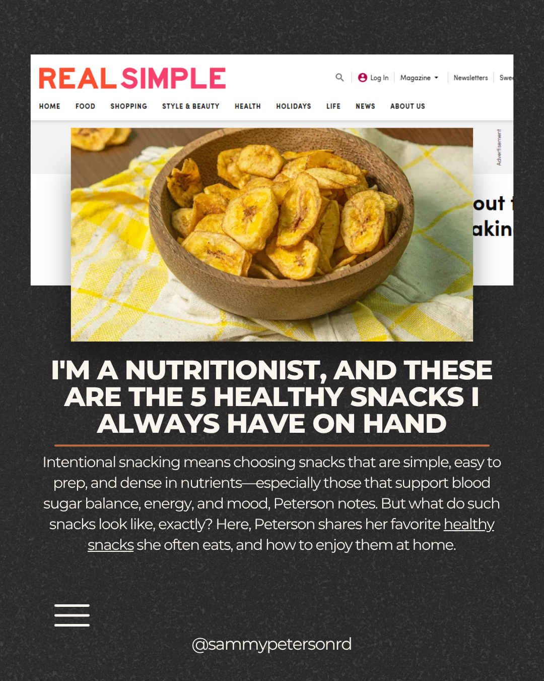 Healthy Snacks