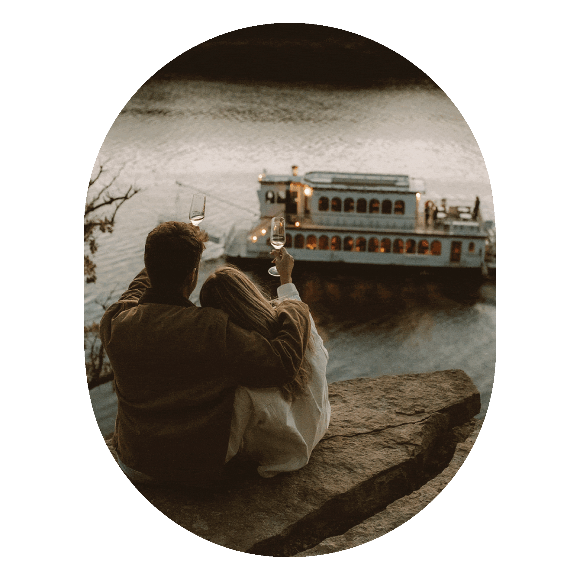 GIF of couples celebrating their love stories