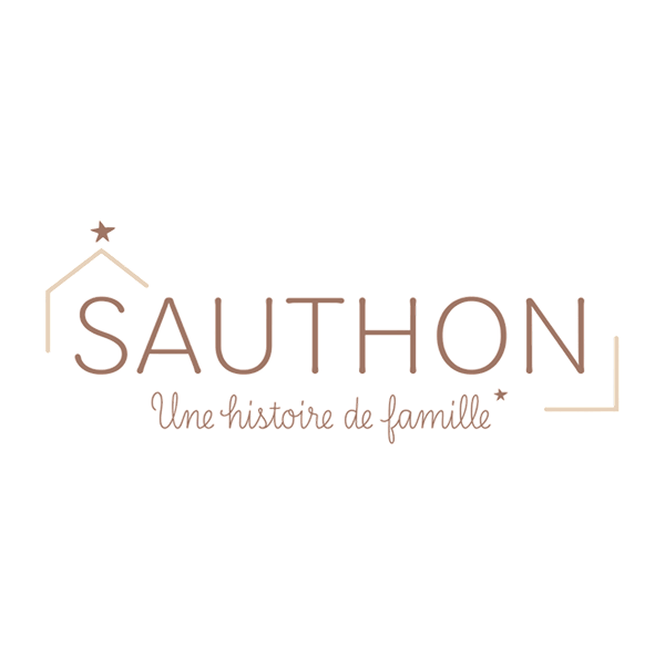 Logo de la marque Sauthon qui a fait partie de ceux qui ont fait confiance à Manon Klisz pour créer du contenu UGC authentique