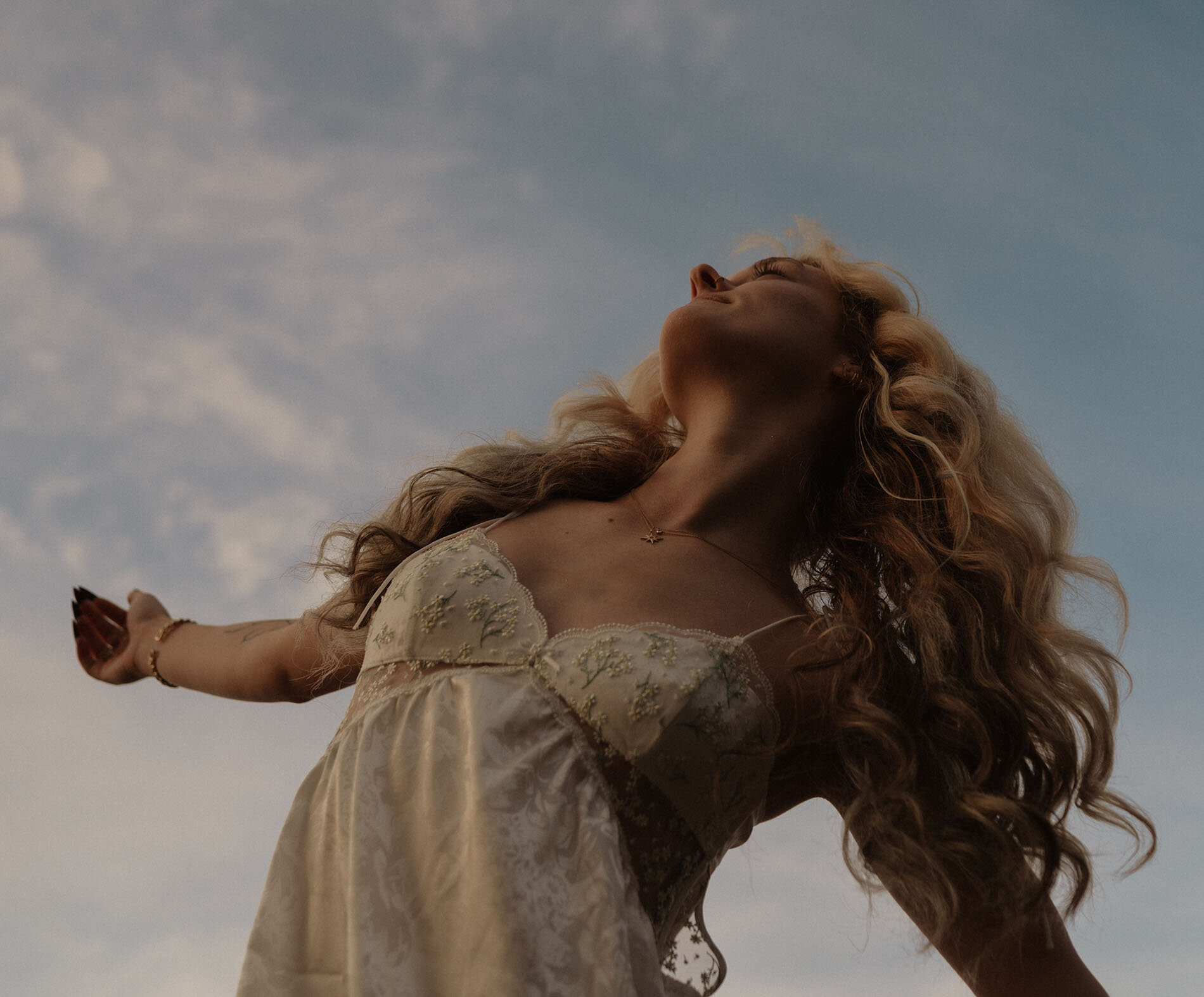 Feminine energy embodiment photography in Central Oregon