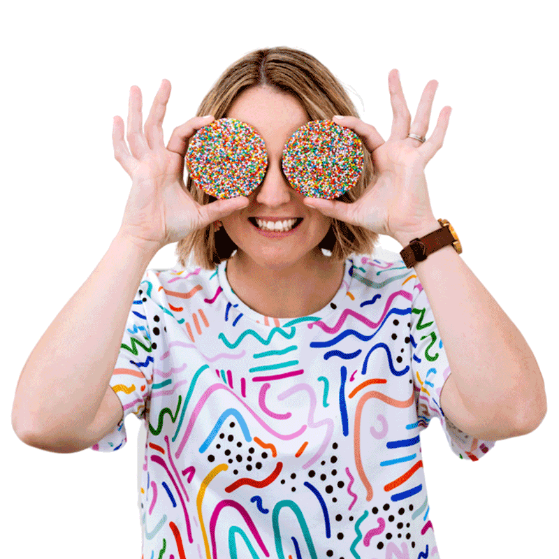 Crystal Oliver Graphic Designer - Stop motion with chocolate speckles and fun Karla Cola Tshirt