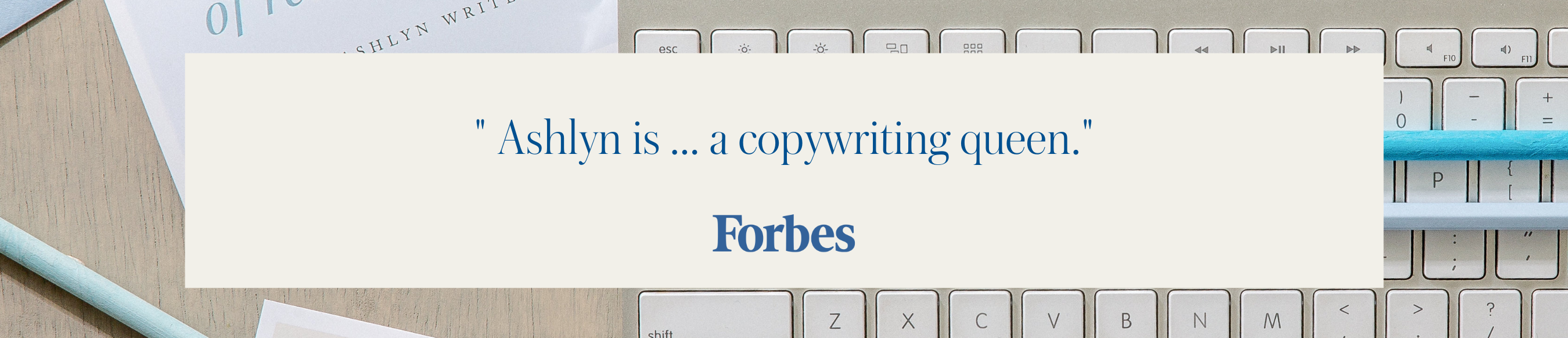 Ashlyn Writes Forbes