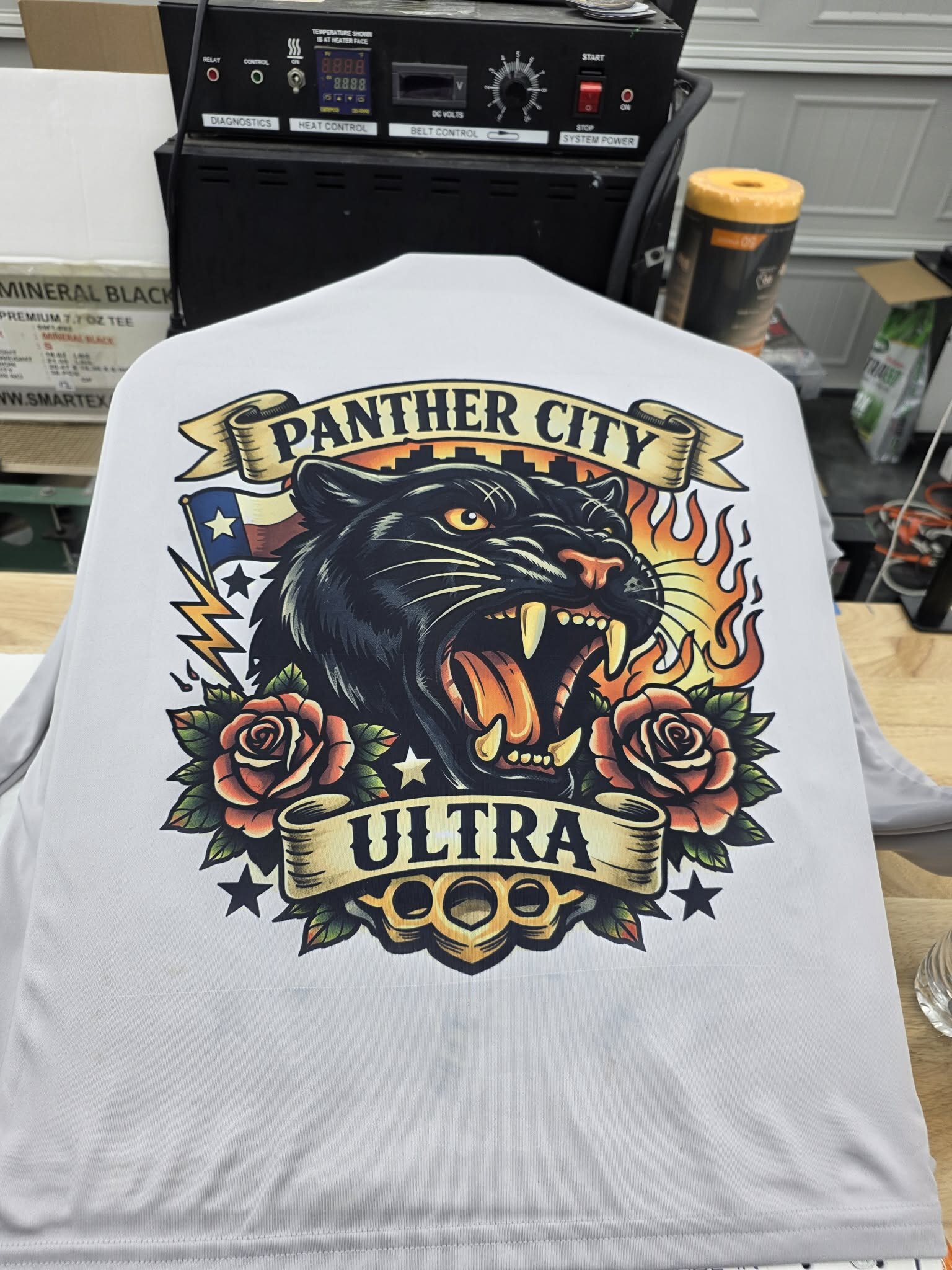 Sublimation printed apparel by Hat Stitch Katy TX