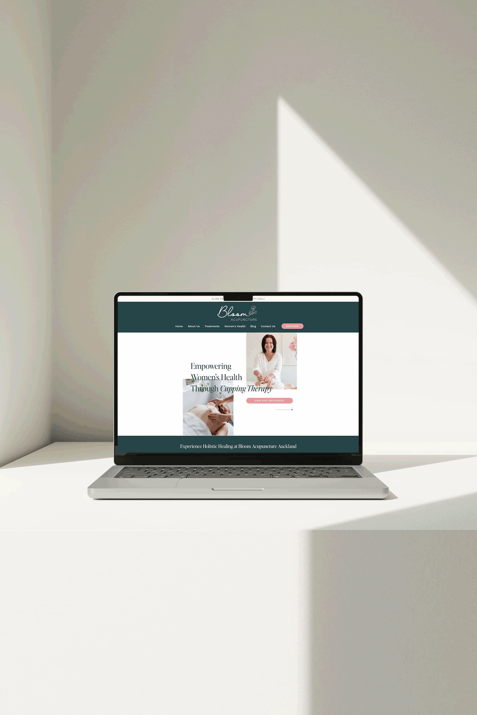 Branding and logo and website design for Lay Me Down